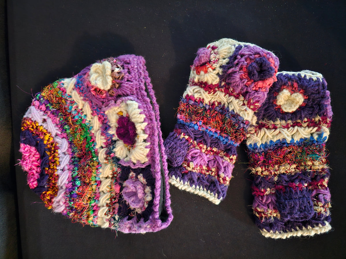 Women Wool Accessories Sets (WL-284PK)